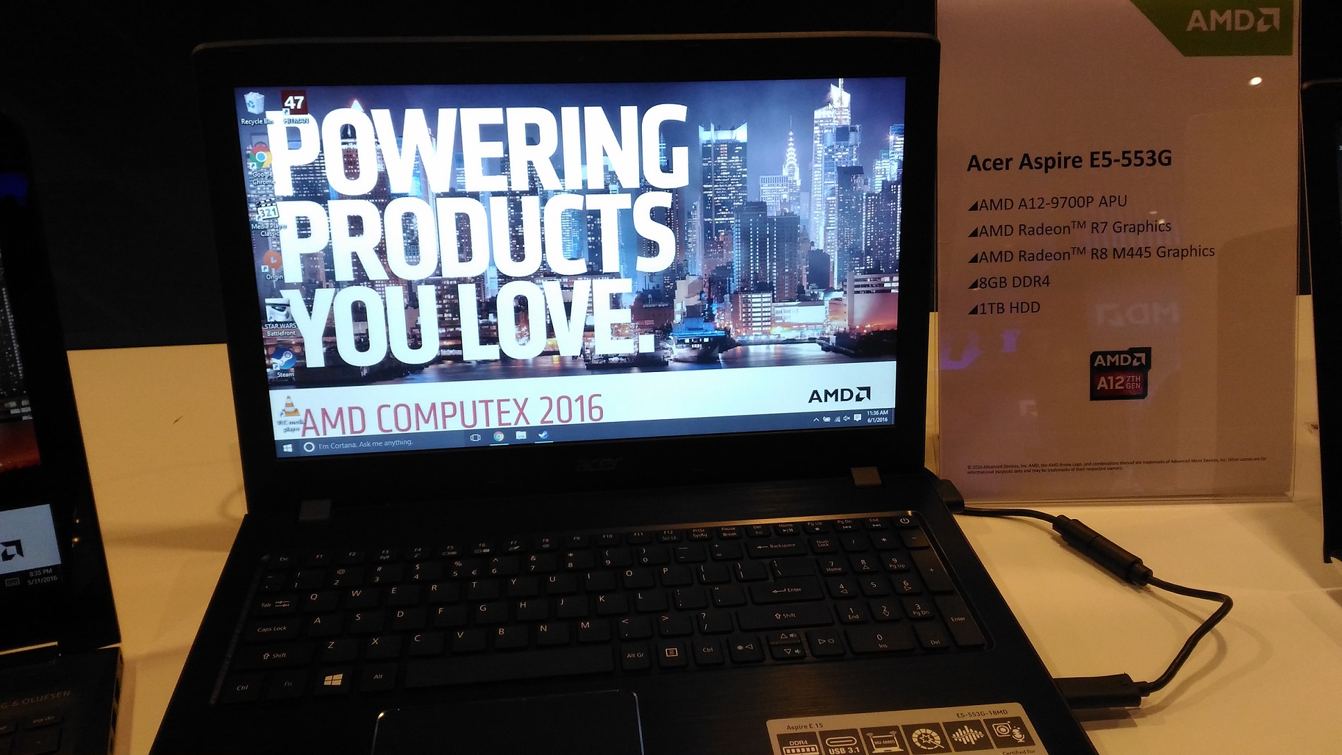 Acer Asperire E5-553G siap untuk kalangan Profesional dan para Gamer