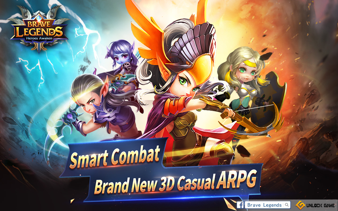Tahun 2017 permainan ARPG yang sangat populer di Jepang dan Korea Brave Legends yang sangat hot!