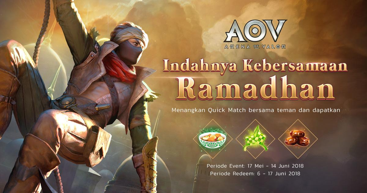 Bulan Ramadhan, Bulan Berlimpah Berkah di Arena Of Valor