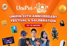 UniPin Bagikan Kebahagiaan Satu Dekade Perjalanan Lewat Festival Online di 3 Negara