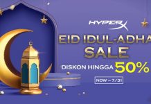 Promo Diskon 50 % HyperX Idul Adha di perpanjang hingga 31 Juli 2022