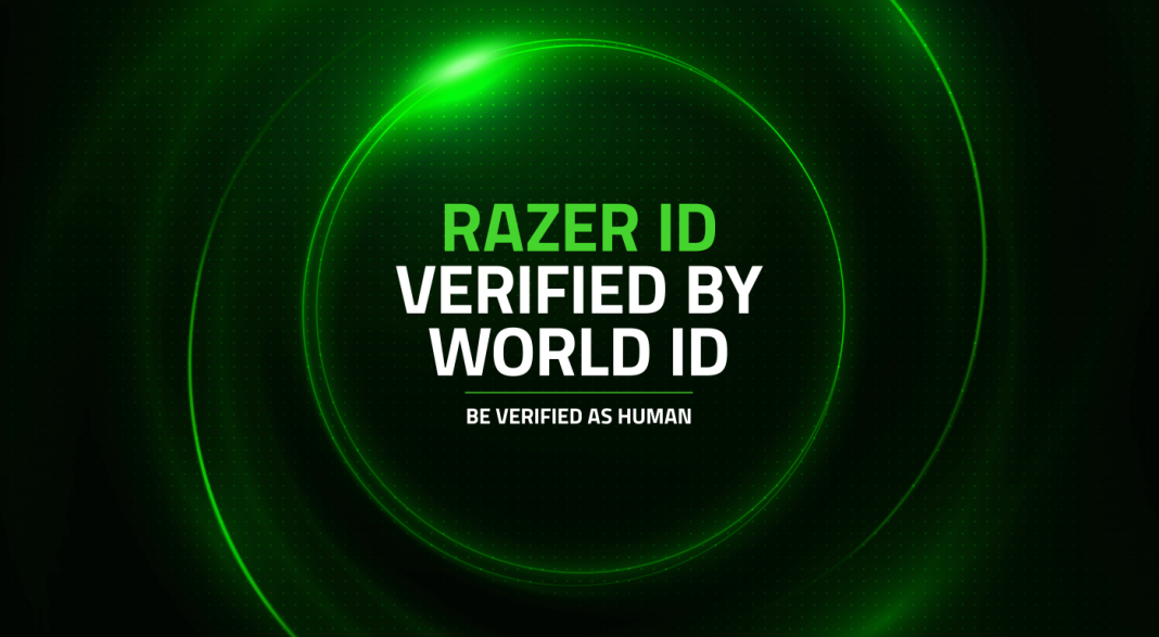 Key Visual 2 - Razer ID Verified by World ID (Horizontal)