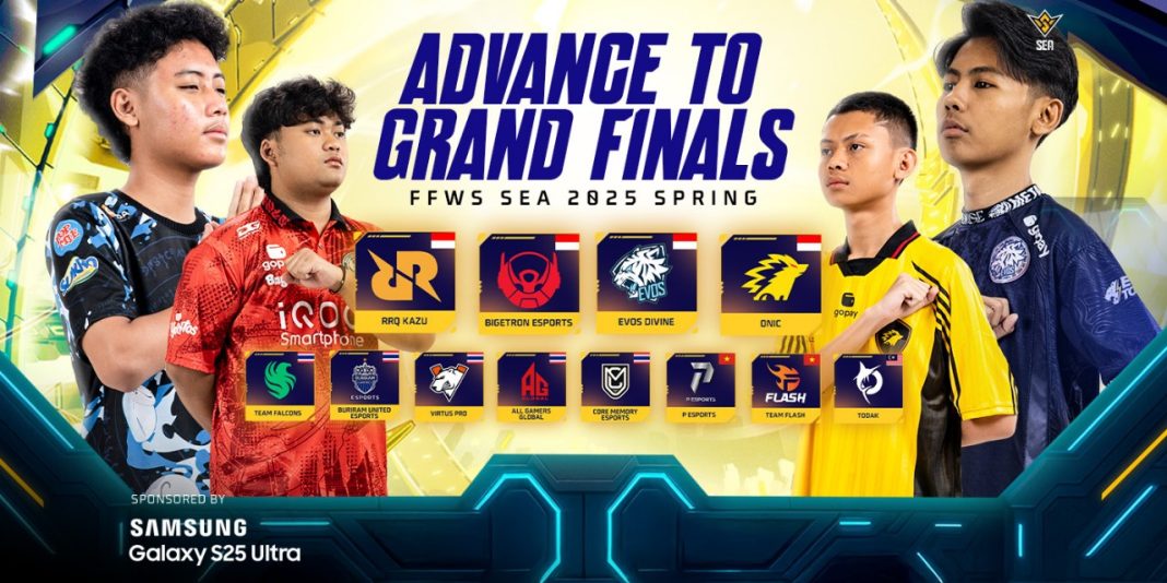 Top 12 Team Advance to Grand Finals FFWS SEA 2025 Spring