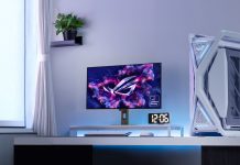 ASUS ROG Luncurkan Monitor Gaming 4K WOLED Pertama di Dunia dengan Refresh Rate Hingga 480Hz