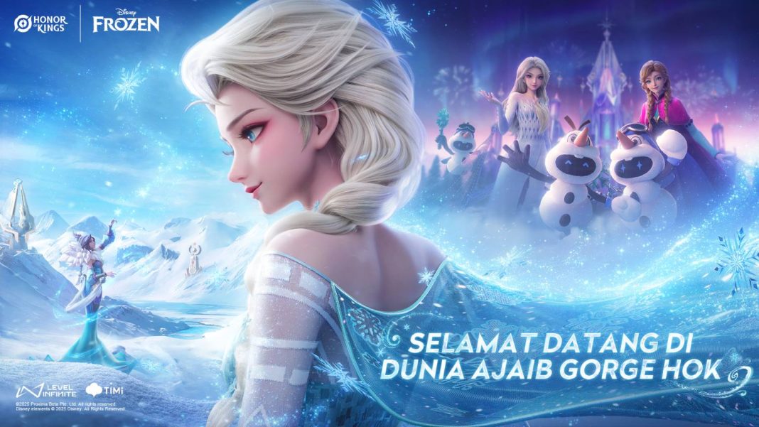 Honor of Kings X Frozen Main KV