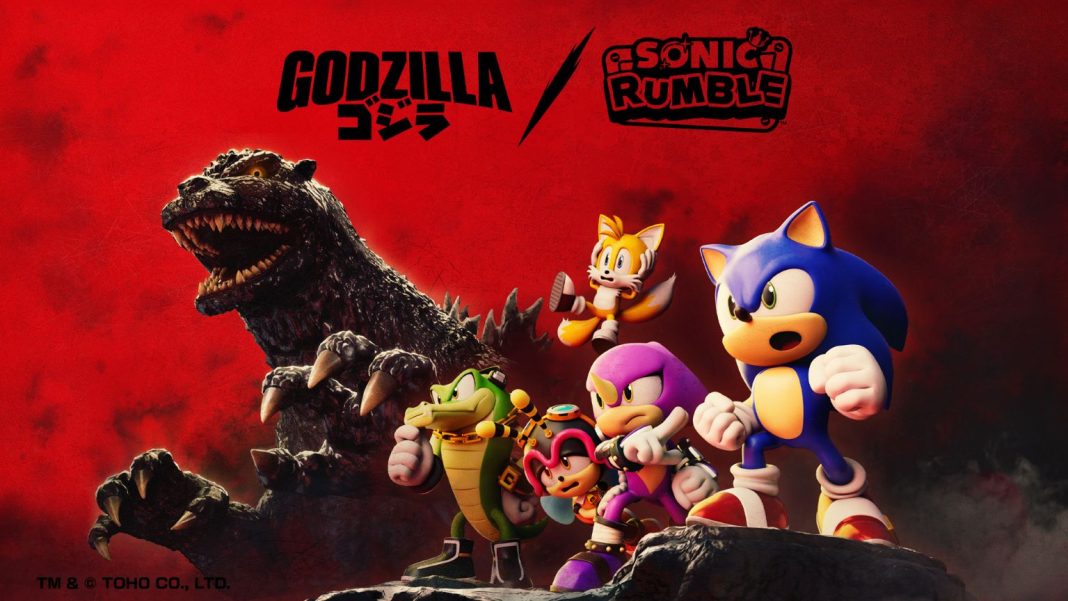 sonic x godzilla - 01