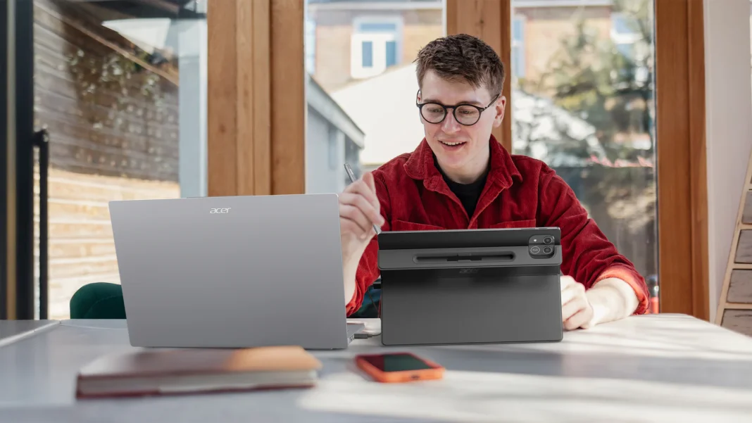 Tablet Acer Plus AI dan kacamata AR Terbaru dari Acer hadir untuk mendukung produktivitas di mana saja