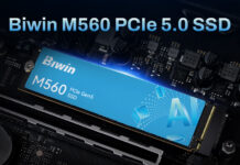 SSD Biwin M560 PCIe 5.0 Siap untuk AI dan Gaming
