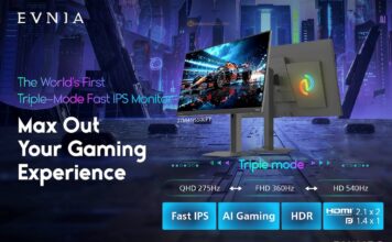 Philips Evnia Rilis Monitor Gaming M4 dengan Triple-Mode dan Refresh Rate 540 Hz