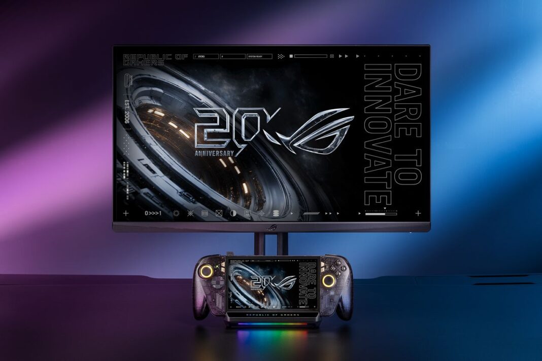 ROG Bulwark Dock DG310 turns your ROG XBOX Ally X20 into a desktop or console